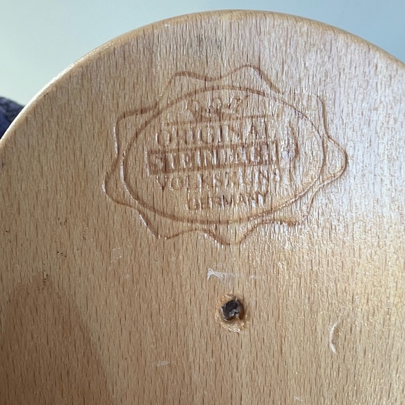 STEINBACH CHUBBY UNCLE SAM NUTCRACKER HOLDING AMERICAN FLAG STAMPED - Picture 11 of 12